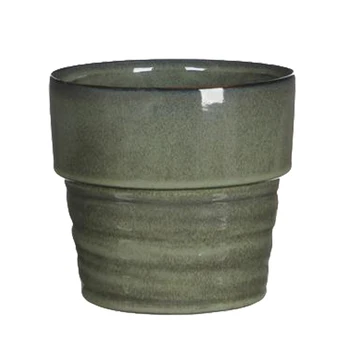 

Yuvarlak Gri Seramik Saksı (15X16,5 CM)