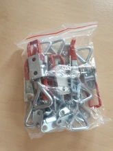 10 Uds. Abrazadera de pestillo de palanca 4001 100Kg 220Lbs capacidad de sujeción tipo Horizontal para herramienta de mano para soldadura, jigging, reparación