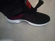 De los hombres zapatos deportivos al aire libre ligero caminar zapatos de malla transpirable deportes zapatos para correr con colchón de aire suave zapatillas de deporte casuales 44