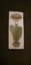 Rodillo de Jade Xiuyu Gua sha de piedra Natural, tablero raspador Guasha, conjunto de cuarzo, herramienta de masaje Facial, Estiramiento Facial, masajeador antiarrugas Delgado