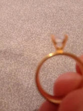 Anillo de compromiso de boda para hombre y mujer, sortija grande de acero de titanio y circón, oro de compromiso, regalo de San Valentín