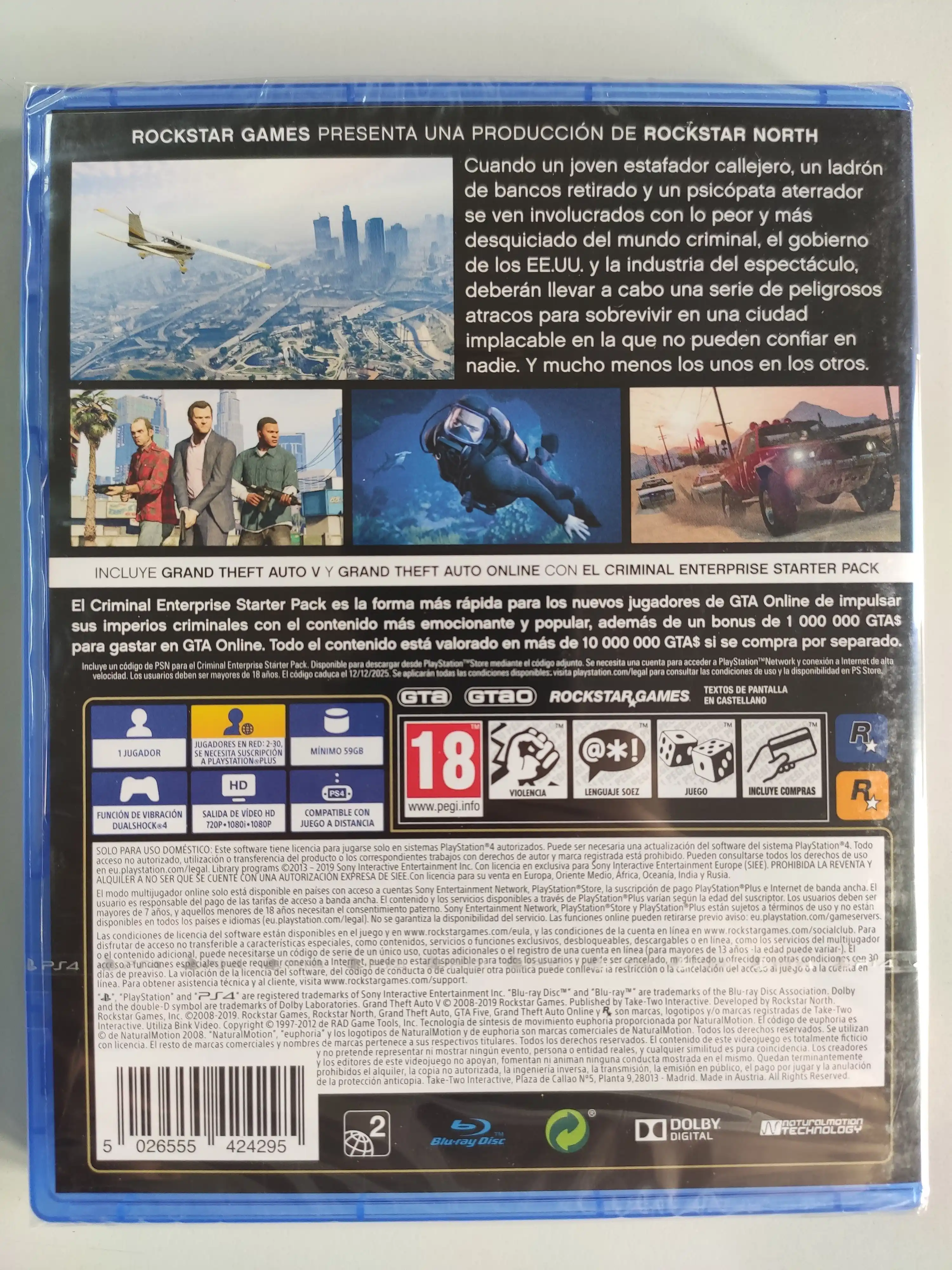 Gta V プレミアム Edition Ps4 Posted 密封された Pal スペイン ビデオゲーム ゲーム ディール Aliexpress