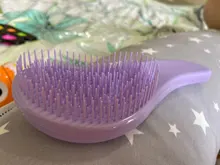 1 Uds caliente magia peine mango Anti estática cepillo de pelo de masaje enredo desenredar el masaje de ducha cepillo peine utensilio de peluquería