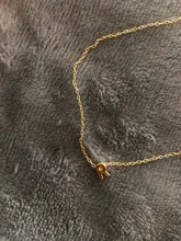 Collar con colgante de letra inicial de Plata de Ley 925 para Mujer, A-Z Para Hija, Collares con alfabeto para Mujer, joyería fina, regalos de navidad