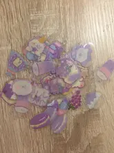 VanYi-adhesivo de papelería Kawaii, pegatinas coreanas de escritorio, dibujos animados, pegatina decorativa para uso diario, 45 Uds./PVC