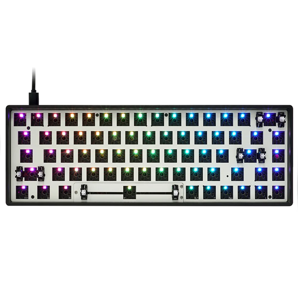 Комплект проводной/проводной клавиатуры EPOMAKER GK68X/GK68XS 68% раскладка печатная плата