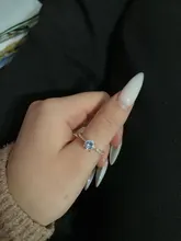Anillo para mujeres de moda moderno, anillo de compromiso de circonita de cristal AAA blanca, regalo de joyería de boda, 2020