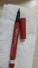 Delineador de ojos líquido negro para mujer, delineador profesional de larga duración, resistente al agua, de secado rápido, lápiz, herramientas de belleza, 1 ud.