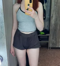 Sexy Underwear Tops Tank-Top Lingerie Padded-Crop Backless Bandage HELIAR Cotton Women