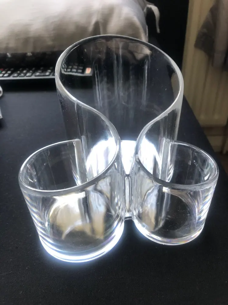 Clear Acrylic Transparent Cosmetic Makeup Brush Holder Stand Organizer Lip Stand For Daily Use Women Home reviews №1 164293