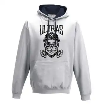 

Hood Sweatshirt Two-Color Football Funny Funny Ill Football Inside S