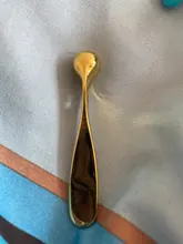 Aplicador de crema antiarrugas para ojos, Espátulas para mezclar máscara facial de Metal, Cucharillas, Crema para Ojos, palos de masaje, cuchara de belleza