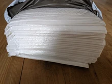 Bolsas de sobre con autosellado para mensajería, sobres acolchados de espuma de polivinilo, impermeables, 20x24cm, 50 unids/lote