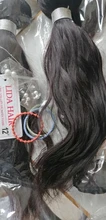 [A] onda Natural 6A baja proporción 8 ”-28” indio Remy armadura del pelo 3 oferta de extensiones trama Natural cabello extensiones de cabello humano 100g