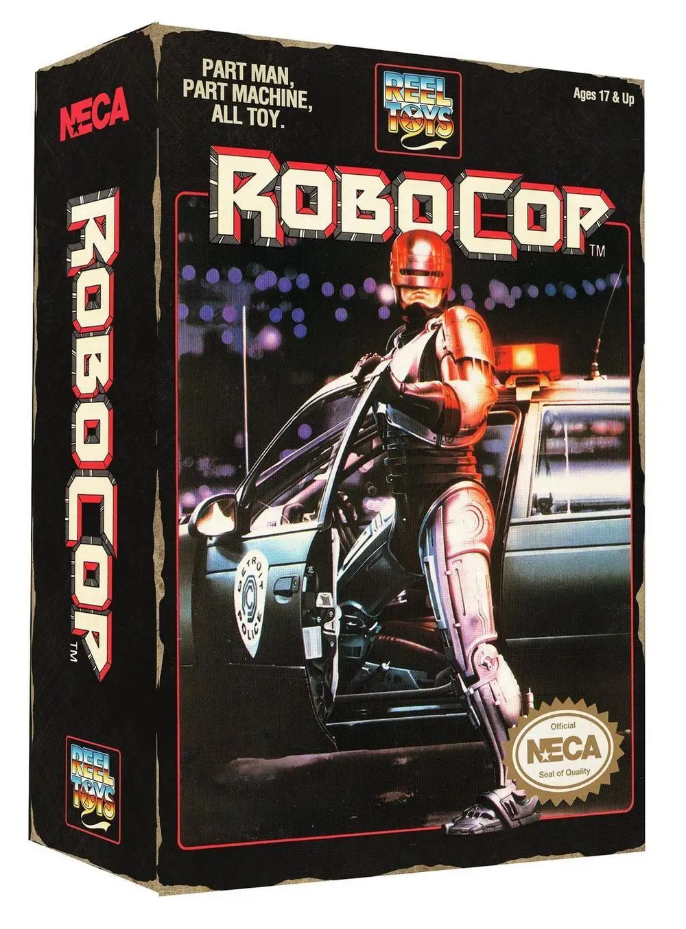 Versão do Jogo Figura de Ação o 8 Polegada Neca Robocop Murphy Edição Limitada Coleção 1989 8 High Quality video game clip