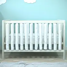 Бортики в кроватку 12 фенс-бамперов Cloud factory Plain White