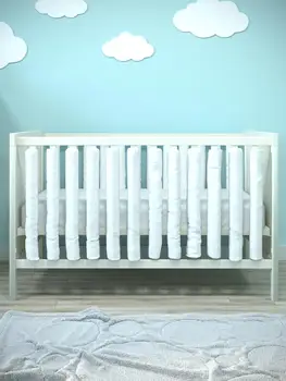 

Bumpers in the crib 12 фенс-bumpers Cloud Factory Plain White