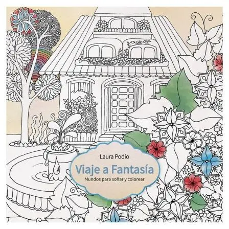 COLORING BOOK MANDALAS GRAPHOPLAS 16600110 TRAVEL FANTASY-36 SHEETS SINGLE/DOUBLE 12-25*25 CM -- 160G/M2-COVER WITH | Компьютеры и