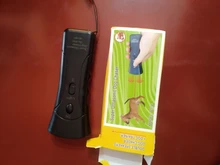 New Ultrasonic Dog Chaser Stop Aggressive Animal Attacks Repeller Flashlight