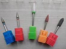 Brocas de goma y silicona para manicura y pedicura, cortador eléctrico para pulir cutículas, accesorio para decoración de uñas, 28 tipos