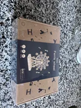 Robotime-noria giratoria 3D de madera, bloques de construcción en miniatura, Kits de montaje, juguete para regalo para niños y adultos, TGN01, 232 Uds.