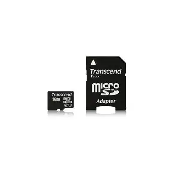 

MicroSDHC U1 W / Adapter 16 gbTRANSCEND8.74