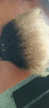 Clip de pelo Afro rizado, ombré T1B/27, 12-24 pulgadas, 18, 8 Uds., 18Clips/juego, 100% de 120 gramos, extensiones de cabello humano