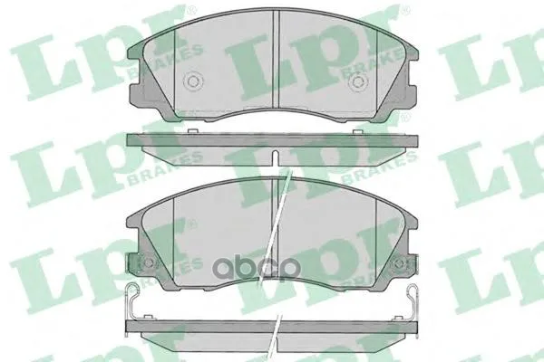 Колодки Тормозные Hyundai Terracan 01-03 Передние Lpr 05p1291 Lpr арт. 05P1291