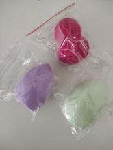 Puff en polvo cosmético para mujer, base de maquillaje esponja, belleza, herramientas y accesorios, forma de mezcla de gotas de agua, 1 ud.