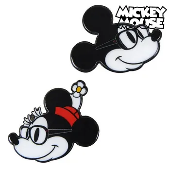 

Clasp Minnie Mouse Black White
