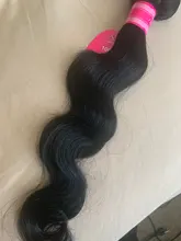 Aopusi onda del cuerpo mechones con cierre brasileño mechones de cabello humano postizo mechones con cierre Remy extensión del pelo 3 mechones con cierre