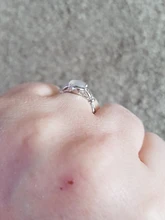 Anillo de Saga Bella Opals de crepuscular, chapado en plata, moda, novedad, película clásica Simple, joyería para mujer, venta al por mayor