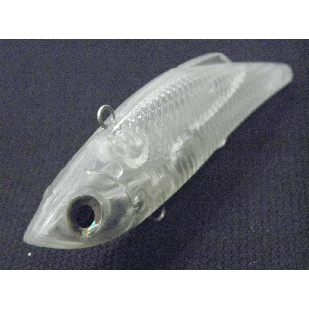 wLure Tight Wiggle Sinking Lipless Blank Unpainted Fishing Lure Bodies  Quantity 10 with Eyes UPL536