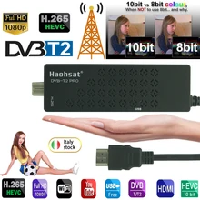 

Haohsat DVB T2PRO Set-Top Box T2Pro Italian Digital Terrestrial Decoder T2 C TV Tuner H.265 HEVC 10-Bit TV Set-Top Box