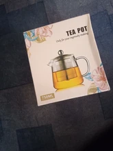 Glass Teapot Tea-Kettle INFUSER-FILTER Puer Flower Oolong Kung-Fu Heat-Resistant Stainless-Steel