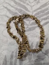 Cuentas chapadas en oro KC, material de cuentas hechas a mano, DIY, pulsera, pendientes, 1 Uds.