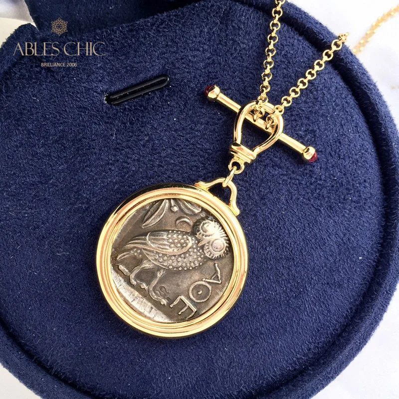 Gold Cross Coin Pendant – Julia Szendrei Jewelry