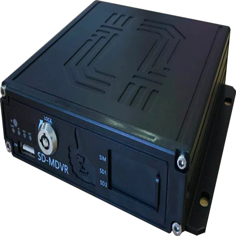 SD Card HDD 4/8ch Vehicle Mobile DVR H.265 Video Monitor BUS/TRUCK/VANS CCTV GPS 4G 1080P Tracking MDVR MNVR | Безопасность и