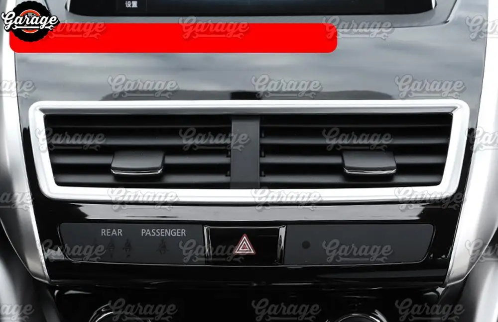 Накладка на центральное вентиляционное отверстие для Mitsubishi Eclipse Cross-ABS пластик 1 комплект/1 шт. украшение для автомобиля