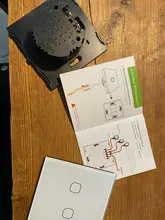 Glass-Panel Controler Remote-Switch Wall-Light Home Automation 1-2-3-Gang Standard 1-Way