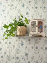 Stick Wallpaper Removable-Contact-Paper Self-Adhesive Floral Waterproof Haohome Modern