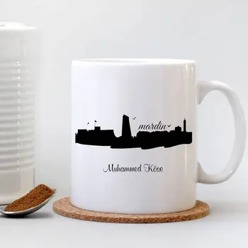 

Personalized Mardin White Mug Cup-002
