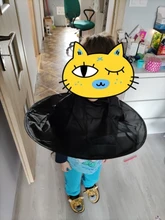 Capa de corte de pelo capa de paraguas para peluquería, accesorios para el cabello, 1 unidad