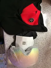 COPOZZ-Gafas de esquí de doble capa para hombre y mujer, máscara de esquí grande antiniebla, UV400, gafas de Snowboard, GOG-201 Pro