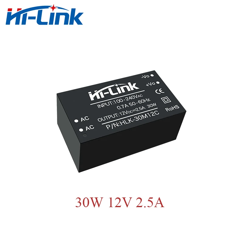 9V/12V/15V/24V Hi Link AC DC Converter HLK-30M09C 30M12C 30M15C 30M24C Switch power supply module PCB mount 3