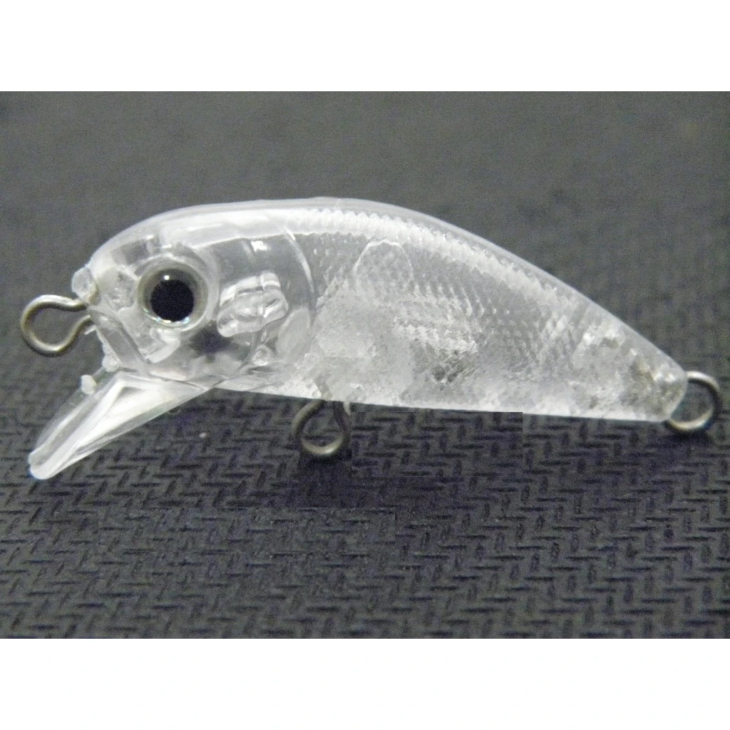 

wLure 4cm Carp Sinking Unpainted Blank Fishing Lure Bodies 10 per Set Come with Eyes Fresh Water Crankbait UPC617
