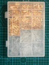 Terminales de crimpado de 2,8/4,8/6,3mm, conector de cable aislado macho y hembra, Kit de conectores de pala de cable eléctrico, manguitos aislados