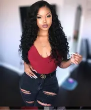 Mechones de ondas profundas sueltas 32 34 36 38 40 pulgadas, cabello Remy peruano Frontal, 3/4 mechones con cierre y Frontal negro Natural