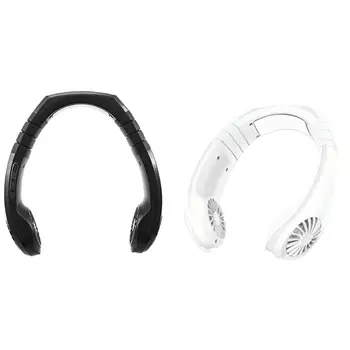 

Wearable Lazy Sports Halter Fan Mini Hanging Neck Fan USB Rechargeable Cover Halter Sports Fan Air Cooler Outdoor