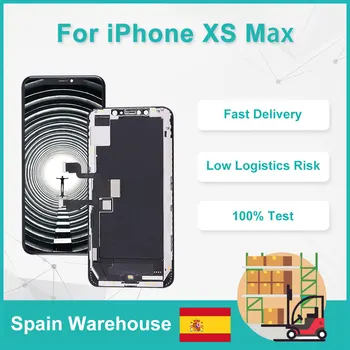

Grade AAA+ For iPhone XS MAX OLED LCD Touch Screen with 3D Touch TFT Display Digitizer Assembly Replacement Ship From Spain